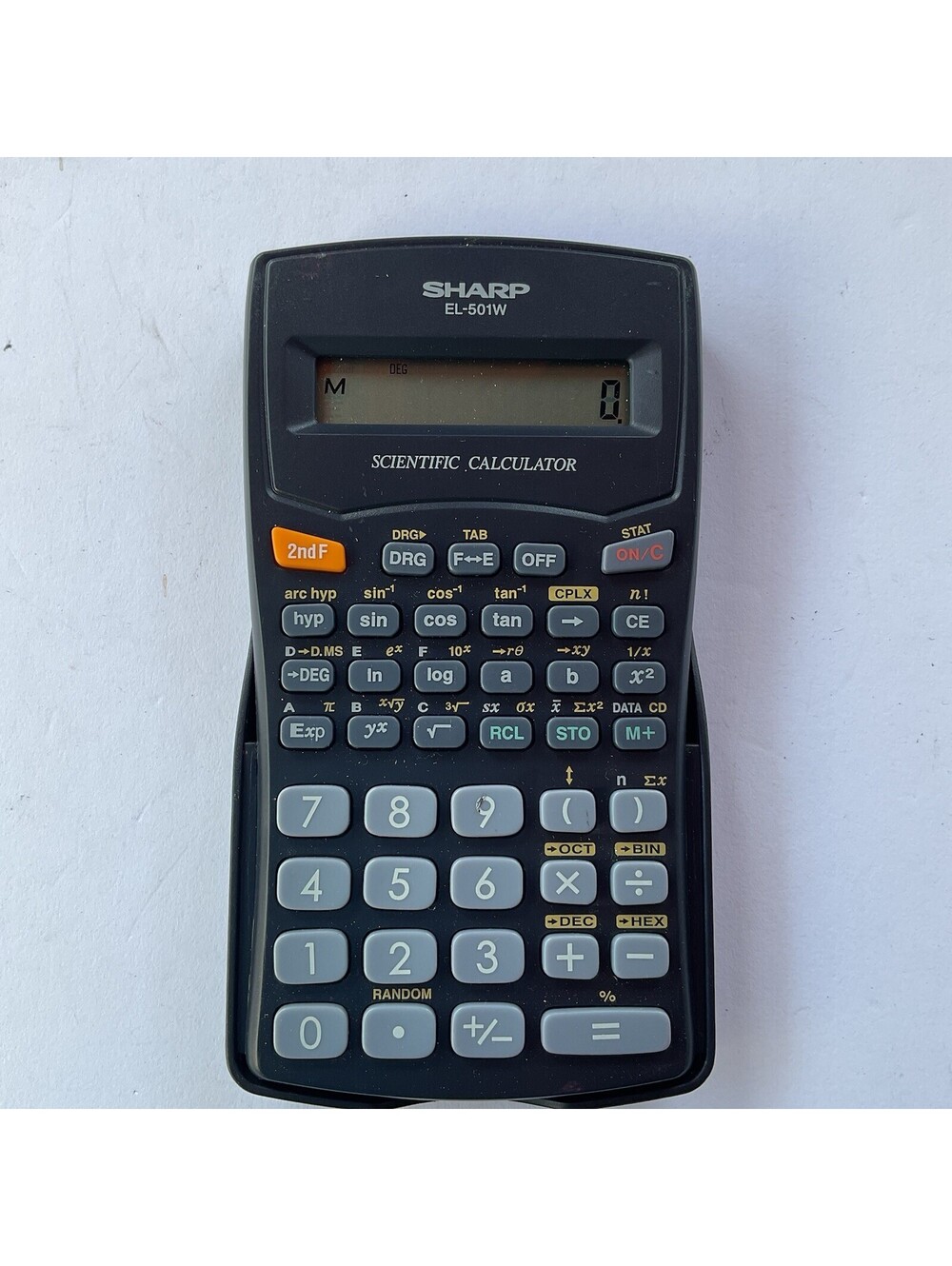 Sharp EL-501W Scientific Calculator